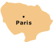 イル・ド・フランス地図